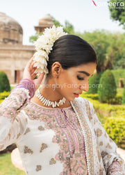 White Pakistani Dress