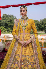 Yellow Color Anarkali Dress 