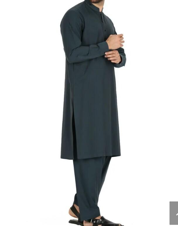 Latest Adorable Polyester Viscose Men Formal Shalwar Kameez 2019