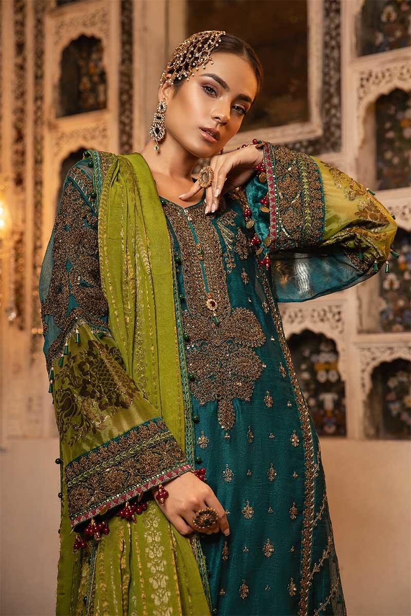 Stylish pakistani dress beatup design