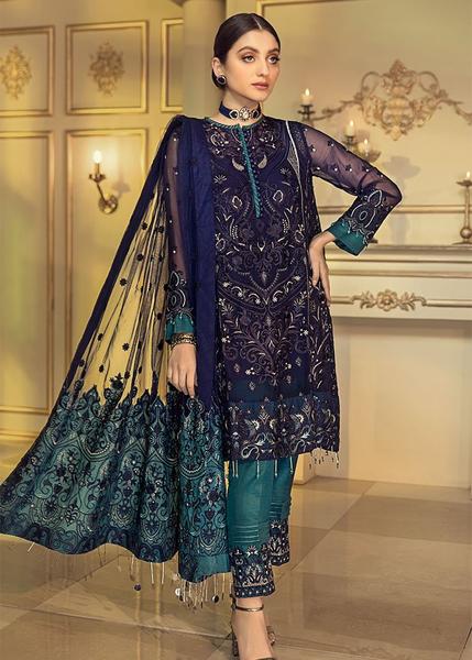 Pakistani Eid Outfit 2020 Fully Embellished with threads – Nameera by ...