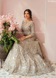 silver lehenga bridal