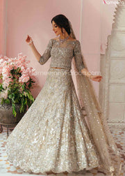  Silver Lehenga Skirt 